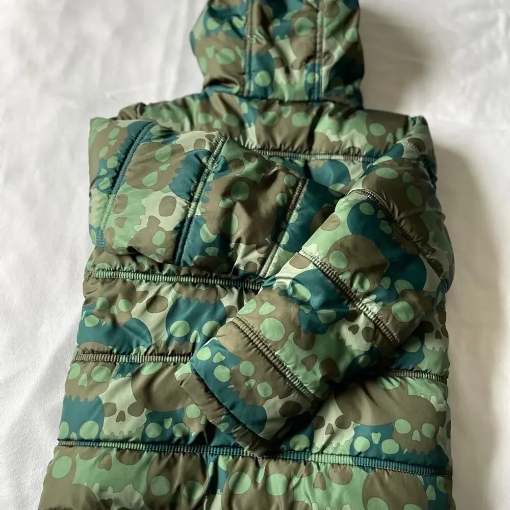 OshKosh Boys faded glory camouflage Puff jacket XS (4/5) Green